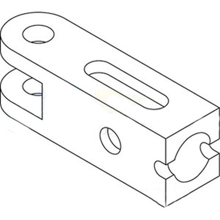 Aftermarket Rear Yoke Stabilizer Fits Case-IH Tractor Models 1066 1086 1206 1256 + 406248R2